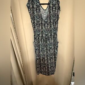 Torrid Super Soft Chevron Dress Size 2